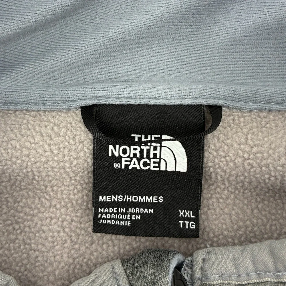 The North Face Skyline Full Zip Fleece Jacket Mens XXL Grey Heather NF0A5G9V
